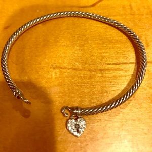 Heart Lock Bracelet with Diamonds David Yurman